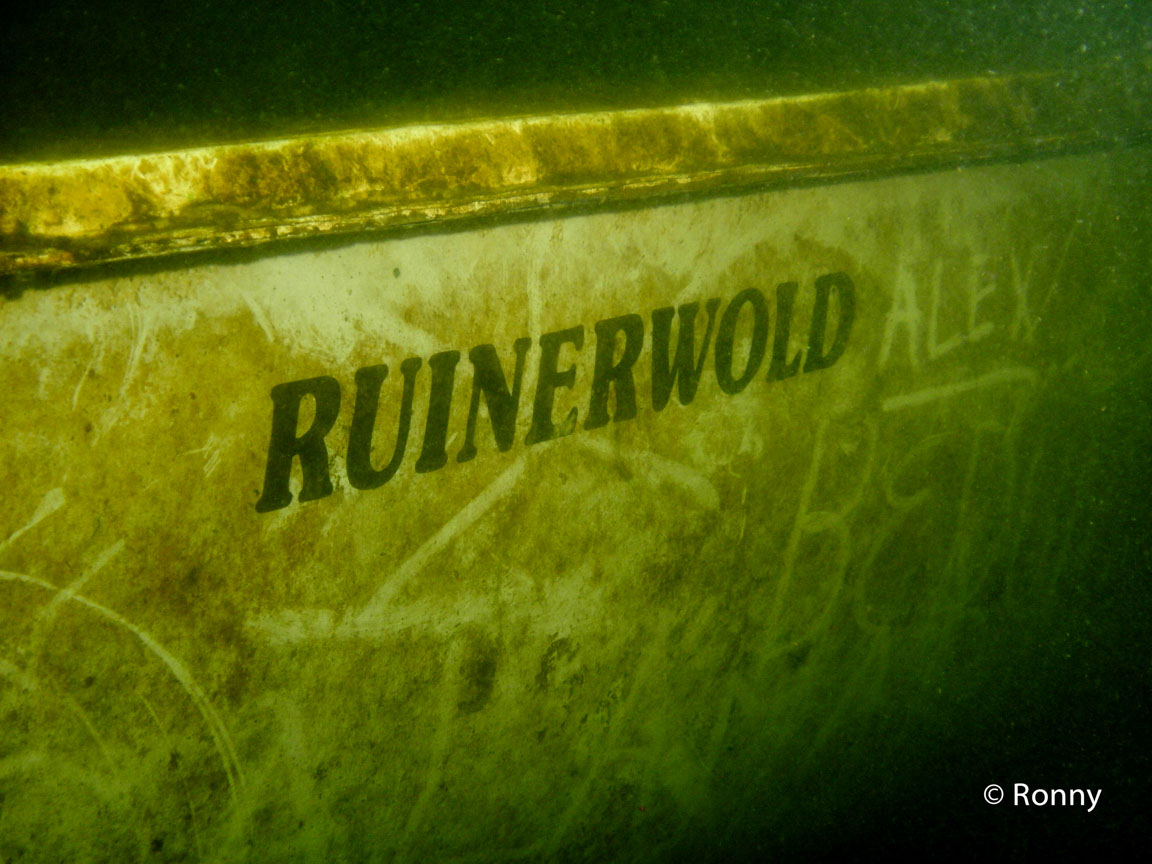 Het bootje 'Ruinerwold'.
